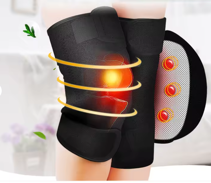 1 Paire de Genouillères de soulagement de la douleur à infrarouge lointain, genouillères auto-chauffantes, Support de genou, attelle de genou magnétique pour les douleurs d'arthrite