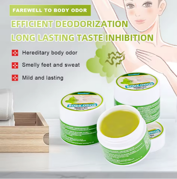 Crème désodorisante pour tout le corps à base de plantes odeur corporelle