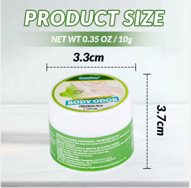 Crème désodorisante pour tout le corps à base de plantes odeur corporelle