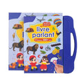 Livre interactif sonore pour enfants, livre d'apprentissage en français, jouet éducatif pour enfants