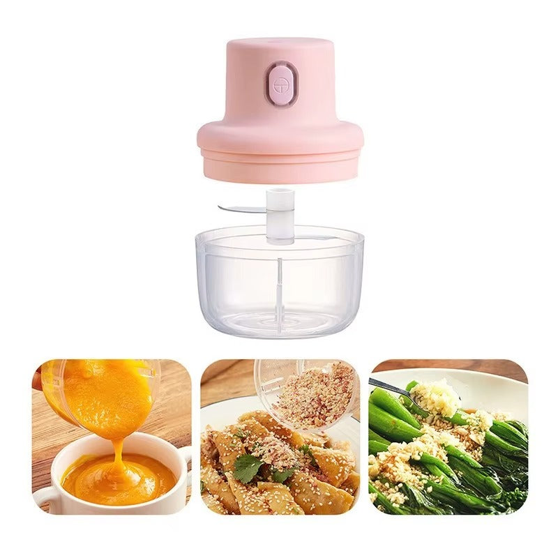 Mini hachoirs à viande électriques USB, trancheuses, broyeurs alimentaires, hachoirs automatiques pour légumes, mixeurs à ail 250ml