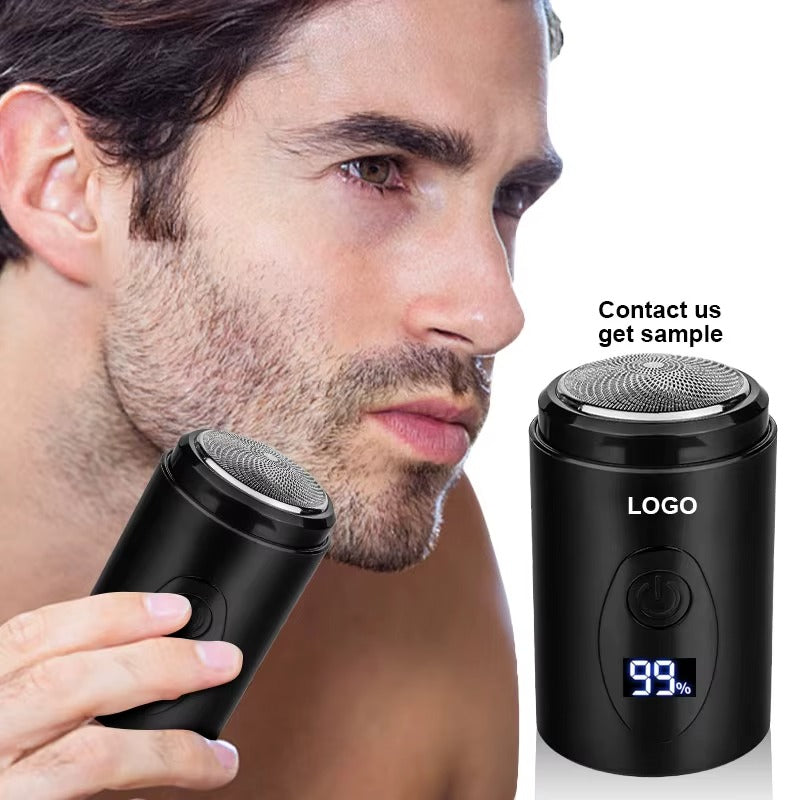 Rasoir électrique multifonction pour hommes et femmes, machine rotative et imperméable pour le visage et la barbe, tonte du corps