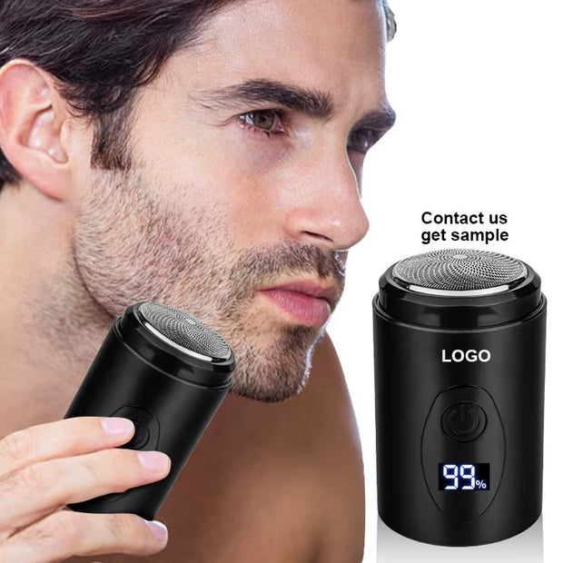 Rasoir électrique multifonction pour hommes et femmes, machine rotative et imperméable pour le visage et la barbe, tonte du corps